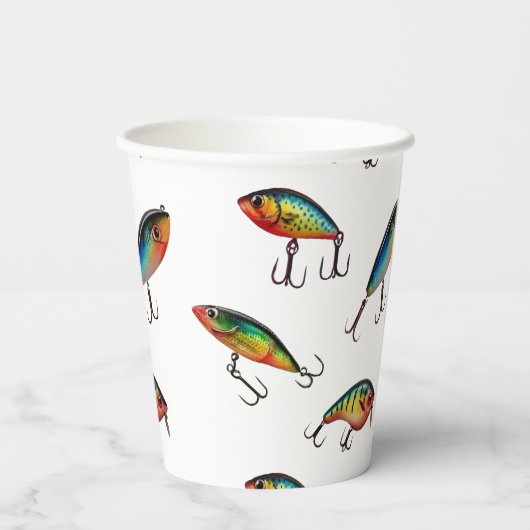 Gevist lokpatroon papieren bekers (Achterkant)