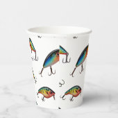 Gevist lokpatroon papieren bekers (Rechts)