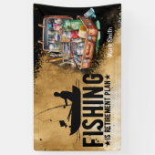 Gevist Lover Pensioen Partij Spandoek (Verticaal)