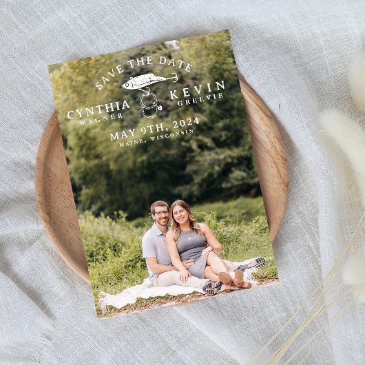 Gevist Lure Hooks Trouwringen Save the Date