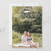 Gevist Lure Hooks Trouwringen Save the Date (Voorkant)