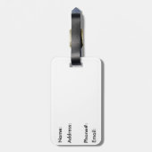 Gevist Lure Travel Bagagelabel (Achterkant verticaal)