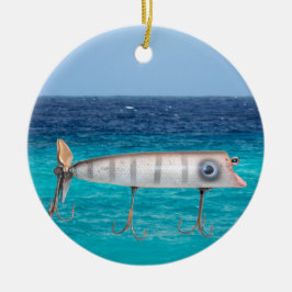 Gevist Lure "Weer een goed jaar van Gevist" Keramisch Ornament