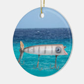 Gevist Lure "Weer een goed jaar van Gevist" Keramisch Ornament (Links)