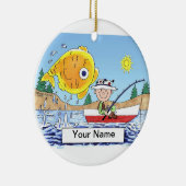 Gevist - Mannelijk Keramisch Ornament (Rechts)