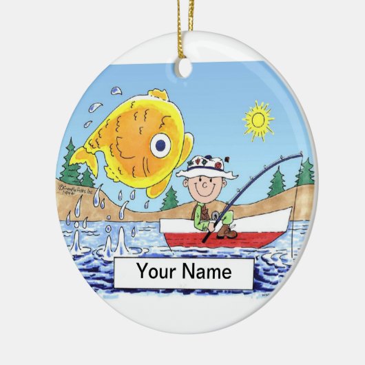 Gevist - Mannelijk Keramisch Ornament (Links)