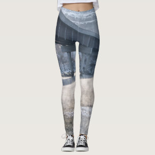 Gevist meer van Taneycomo Foggy Winter Leggings