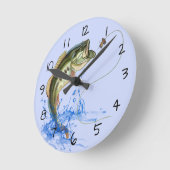 Gevist met de witte tas ronde klok (Hoek)