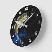 Gevist met de witte tas ronde klok (Hoek)