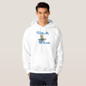 Gevist met het oude Man Hoodie (Voorkant volledig)