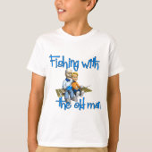 Gevist met het oude Man T-shirt (Voorkant)
