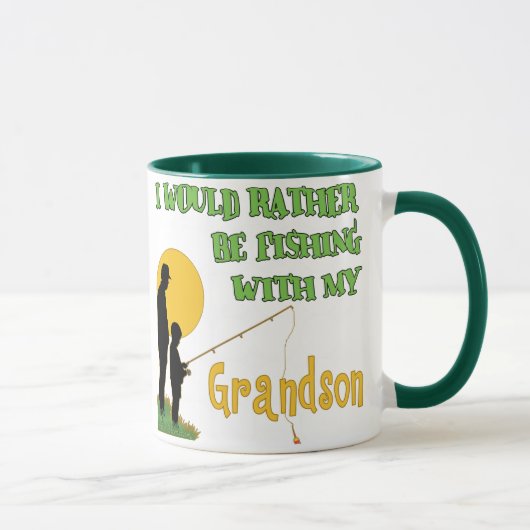 Gevist met kleinzoon mok (Rechts)