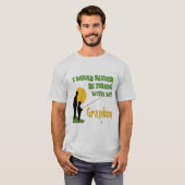 Gevist met kleinzoon t-shirt (Voorkant volledig)