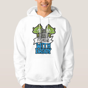 Gevist met papa hengelen Kinder cadeau Hoodie