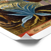 Gevist met Tridents, bord 90 uit 'Venationes F Poster (Hoek)