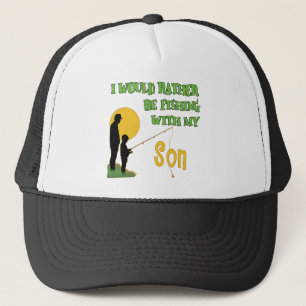Gevist met zoon trucker pet
