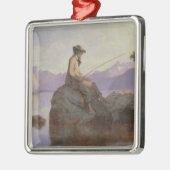 Gevist Metalen Ornament (Links)