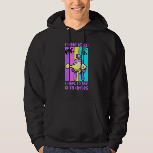 Gevist mijn is zo groot dat ik beide handen moet g hoodie (Voorkant)