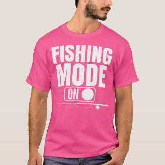 Gevist modus op Cool Vissen voor Anglers T-shirt
