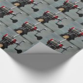 Gevist naar vissen cadeaupapier (Hoek)