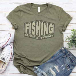 Gevist Natuur's Therapy - visliefhebbers T-shirt