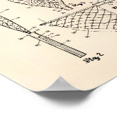 Gevist Net 1953 Patent Art Old Peper Poster (Hoek)