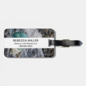 Gevist, omringd door Surf Bagagelabel (Achterkant horizontaal)