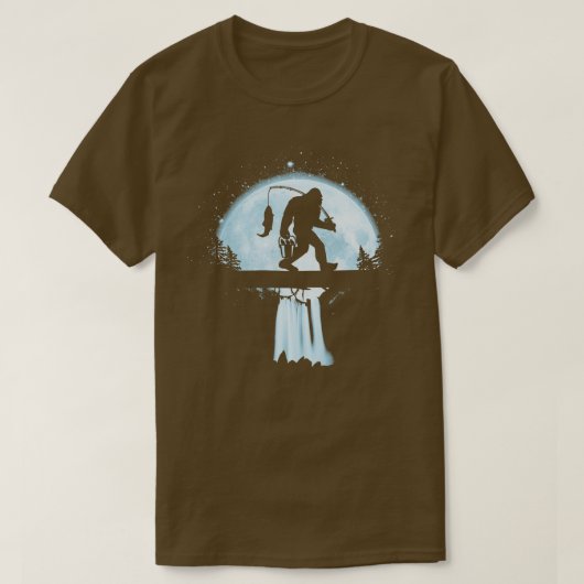Gevist onder de Moonlight Blue Moon T-shirt (Design voorkant)