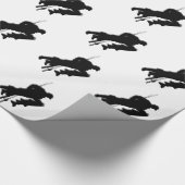 Gevist ontwerp cadeaupapier (Hoek)