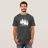 Gevist op de andere lijn t-shirt (Voorkant volledig)