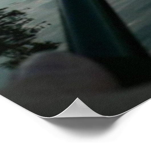 Gevist op Dusk Print (Hoek)