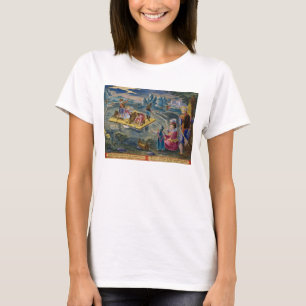 Gevist op een meer van Night, bord 101 uit 'Venati T-shirt