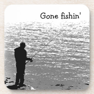 Gevist op het meer drankjes onderzetter