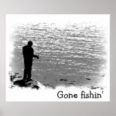 Gevist op het meer poster (Voorkant)