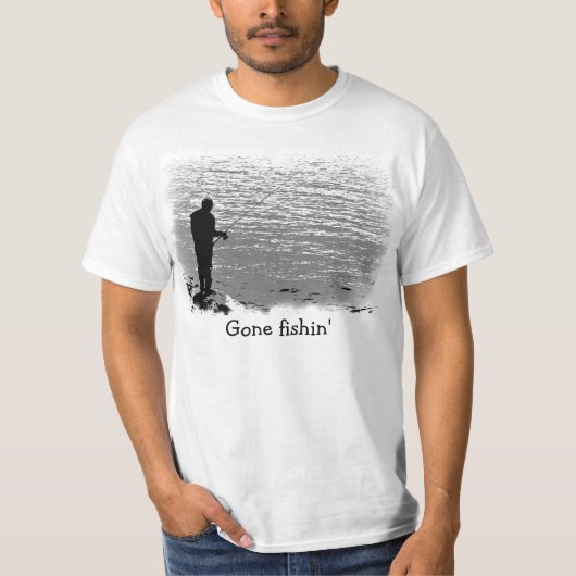 Gevist op het meer t-shirt (Voorkant)