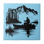 Gevist op het meer tegeltje (Voorkant)