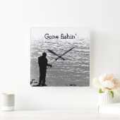 Gevist op het meer vierkante klok (Huis)