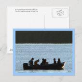Gevist op Sunset Briefkaart (Voorkant / Achterkant)