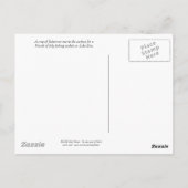 Gevist op Sunset Briefkaart (Achterkant)