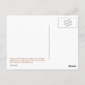 Gevist op Sunset Briefkaart (Achterkant)