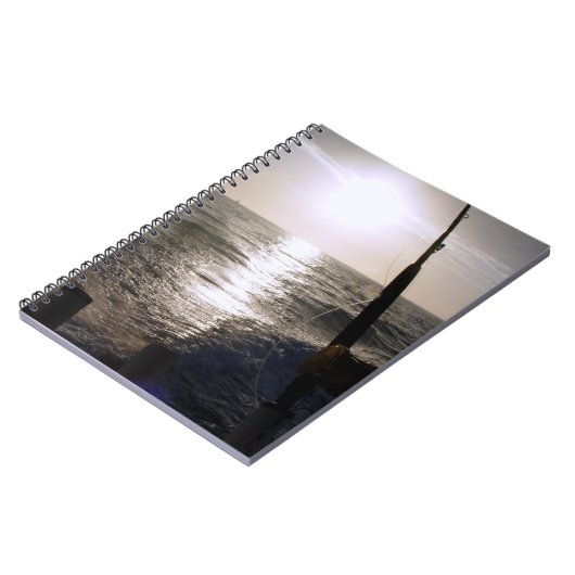 Gevist op Sunset Notebook Notitieboek (Linkerzijde)