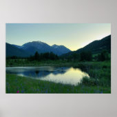 Gevist op Sunset Poster (Voorkant)