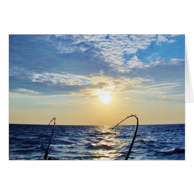 Gevist op Wavy Water (Voorkant Horizontaal)