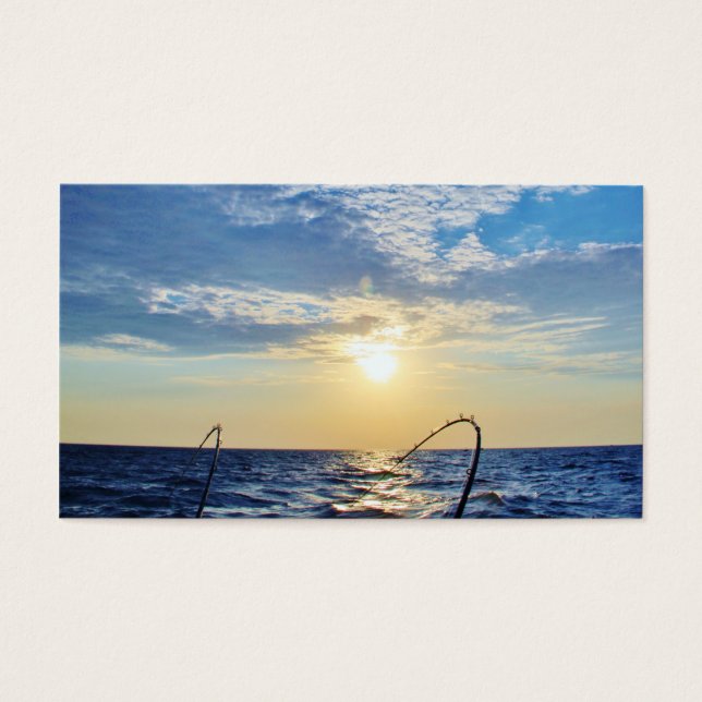 Gevist op Wavy Water Visitekaartje (Voorkant)
