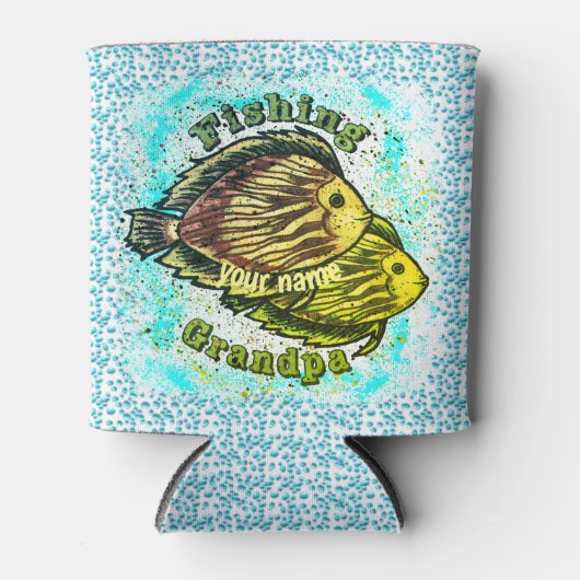 Gevist opa koelbox blikjeskoeler (Voorkant)