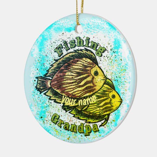 Gevist opa ornament (Links)