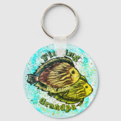 Gevist opa sleutelhanger (Voorkant)