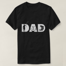 Gevist papa T-shirt: Perfect cadeau voor buiten. T-shirt