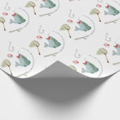 Gevist partij servetten cadeaupapier (Hoek)