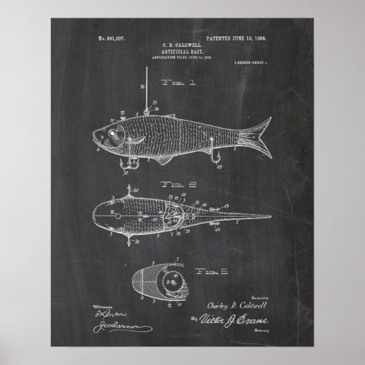 Gevist patent poster (Voorkant)